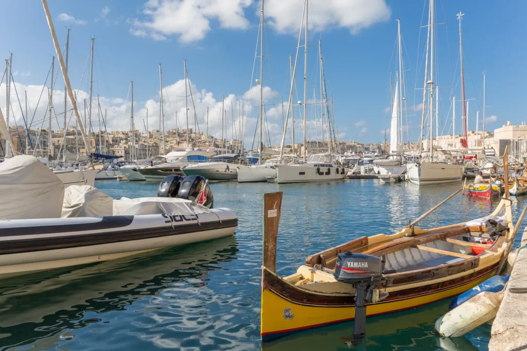 Hafen in Malta