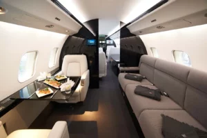 Innenraum vom HL Travel Privatjet